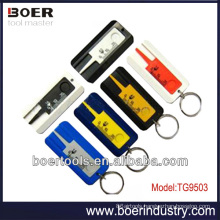 Tire Tread Depth Gauge ruler type withkeyring